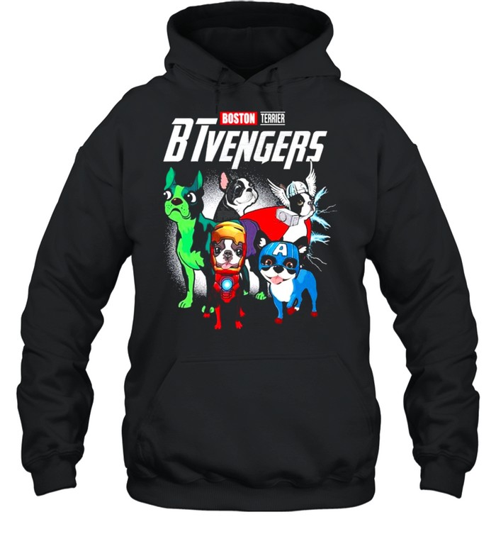 Boston Terrier Btvengers 2021 shirt Unisex Hoodie