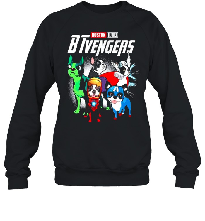 Boston Terrier Btvengers 2021 shirt Unisex Sweatshirt