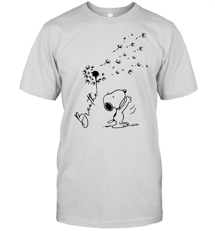 Breathe Snoopy Dandelion shirt Classic Men's T-shirt