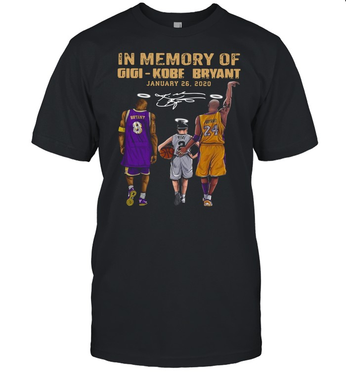 In memory of Gigi Kobe Bryant January 26 2021 shirt Classic Men's T-shirt