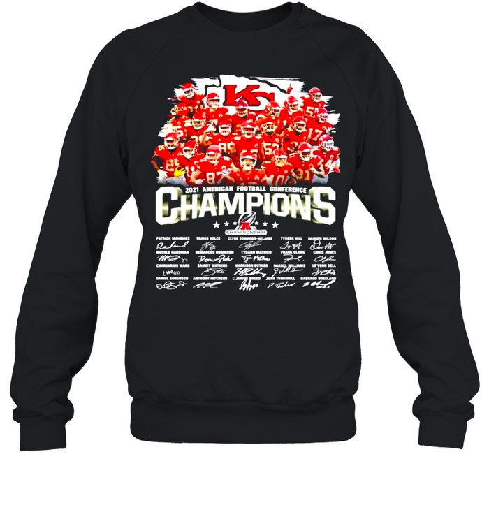 Kansas City Chiefs 2021 American football conference champions shirt Unisex Sweatshirt