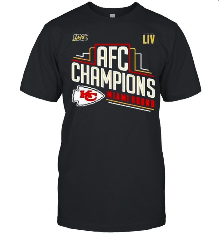 Kansas city chiefs afc west champions miami bound shirt T Shirt Classic