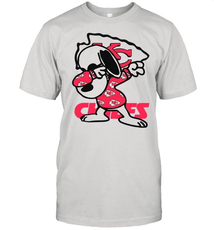 Kansas City Chiefs Snoopy Dabbing The Peanuts American Christmas Dripping  Hawaiian Shirt - Banantees