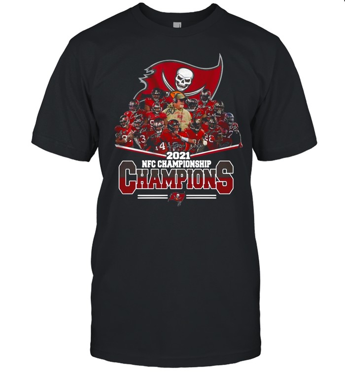 The Tampa Bay Buccaneers Champions 2021 Nfc Championship shirt