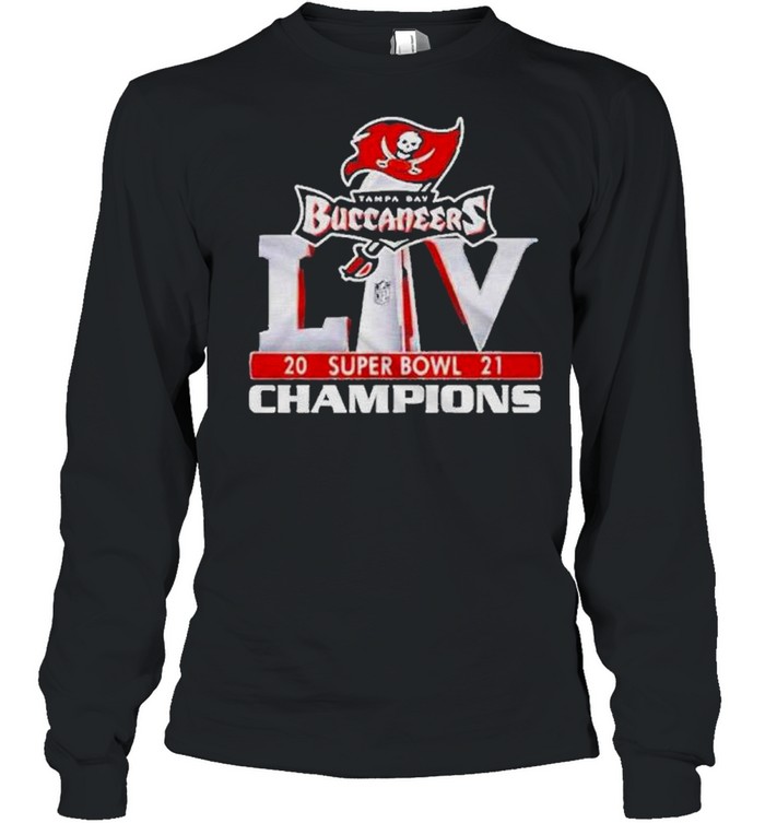 Super Bowl LV Tampa Bay Buccaneers Champion 2021 T-Shirt - Trends Bedding