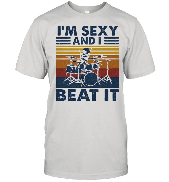 Im sexy and I beat it vintage shirt Classic Men's T-shirt