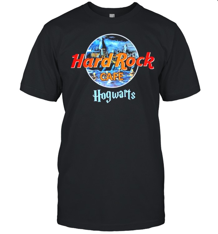 Harry Potter Hard Rock Cafe Hogwarts shirt