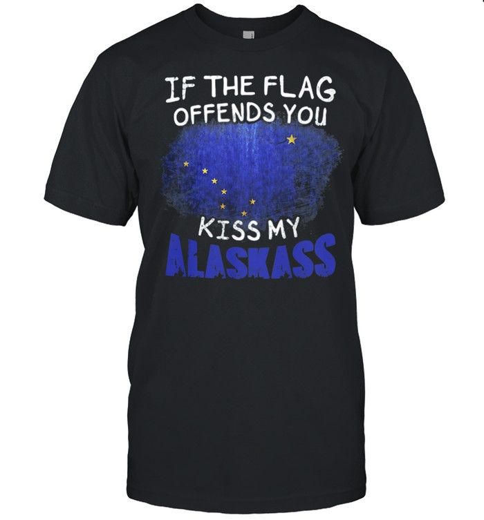 If The Flag Offends You Kansas Kiss My Alaskass shirt Classic Men's T-shirt
