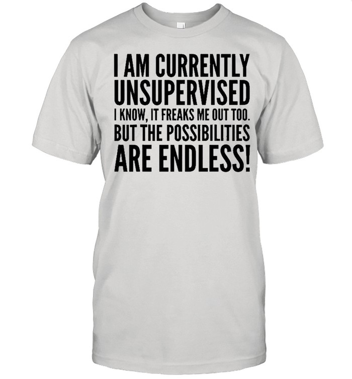 I Am Currently Unsupervised Shirt