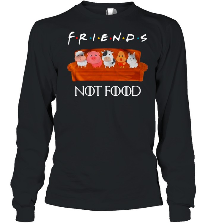 Friends Tv Show Animal Are Friends Not Food shirt - T Shirt Classic