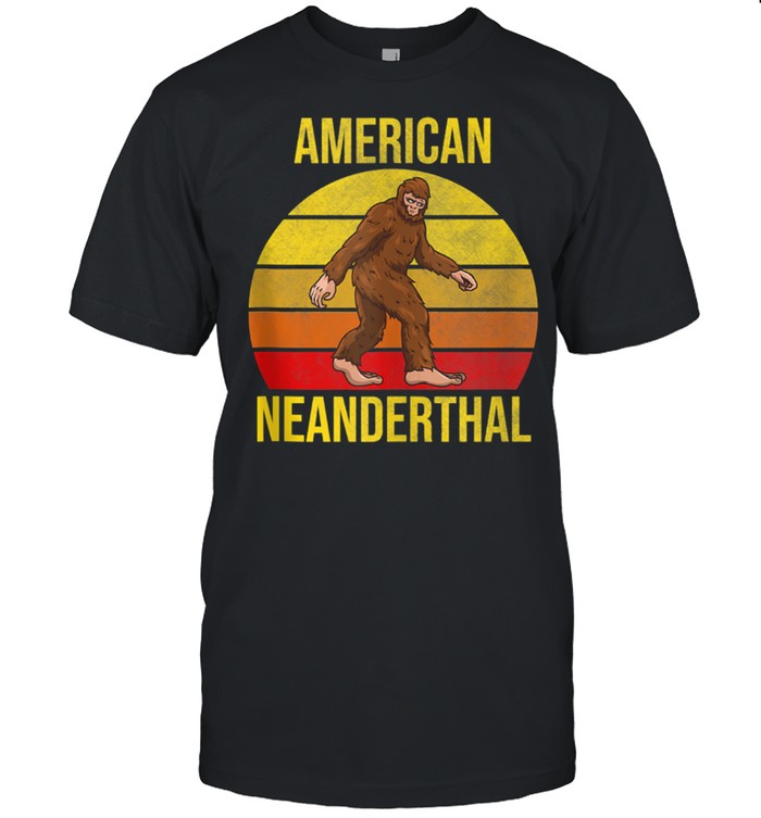 American Neanderthal Vintage Sunset shirt Classic Men's T-shirt