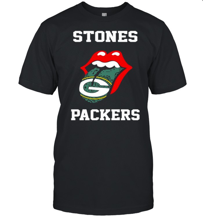 The Rolling Stones Green Bay Packers 2021 shirt Classic Men's T-shirt