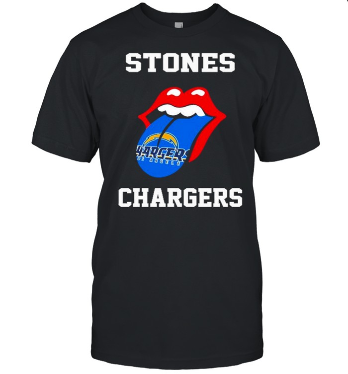 The Rolling Stones Los Angeles Chargers 2021 shirt Classic Men's T-shirt