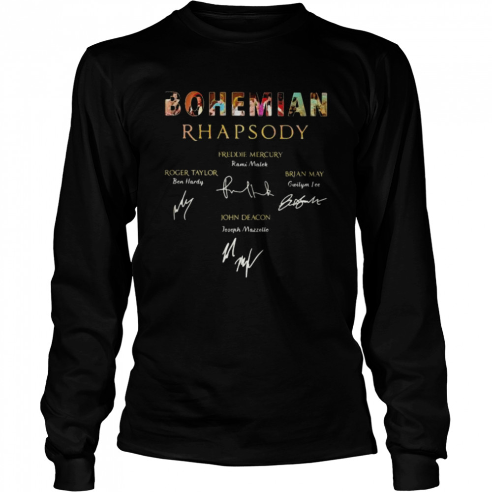 Bohemian Rhapsody Signature Long Sleeved T-shirt