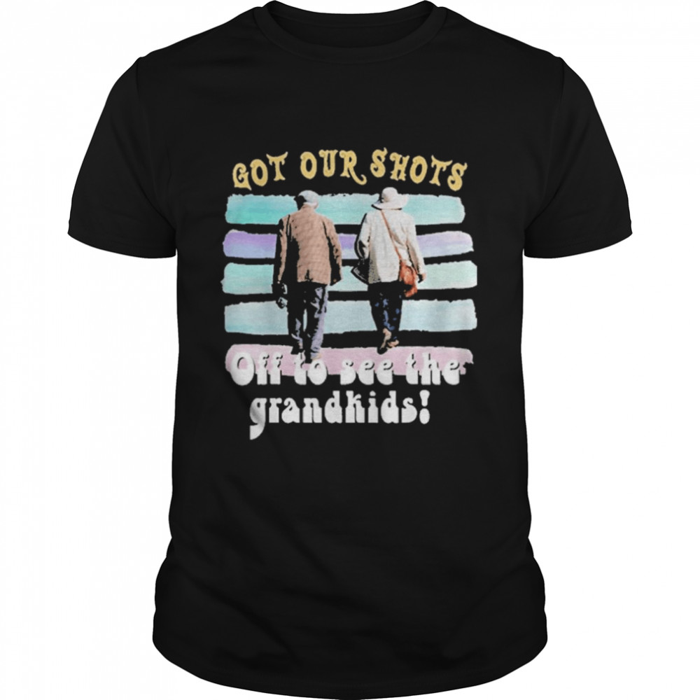 Got your Shots off to see the Grandkids shirt Classic Men's T-shirt