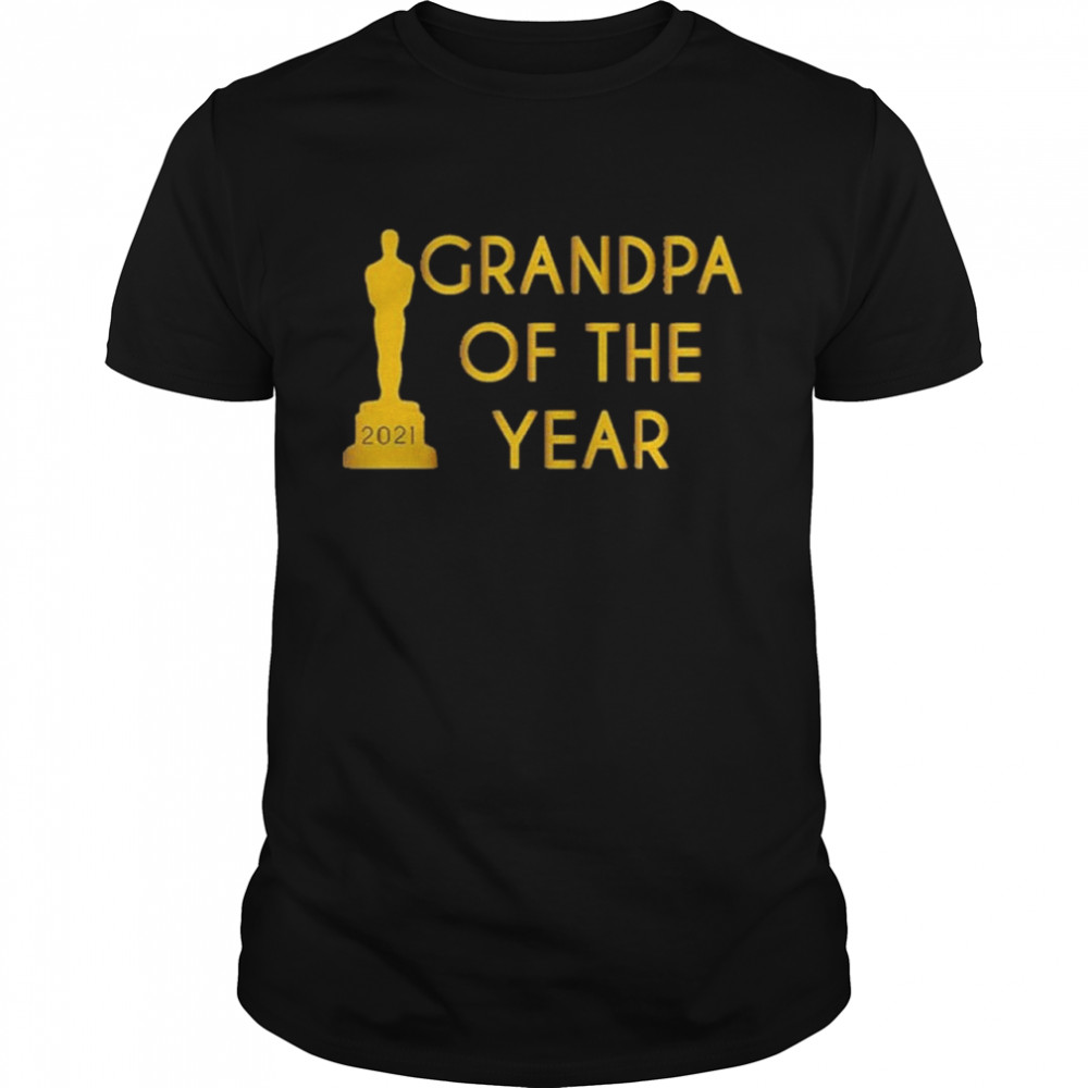 Grandpa of the Year 2021 shirt Classic Men's T-shirt