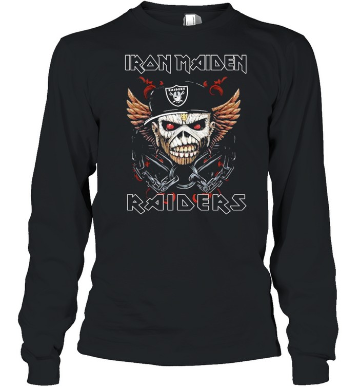 iron maiden raiders shirt