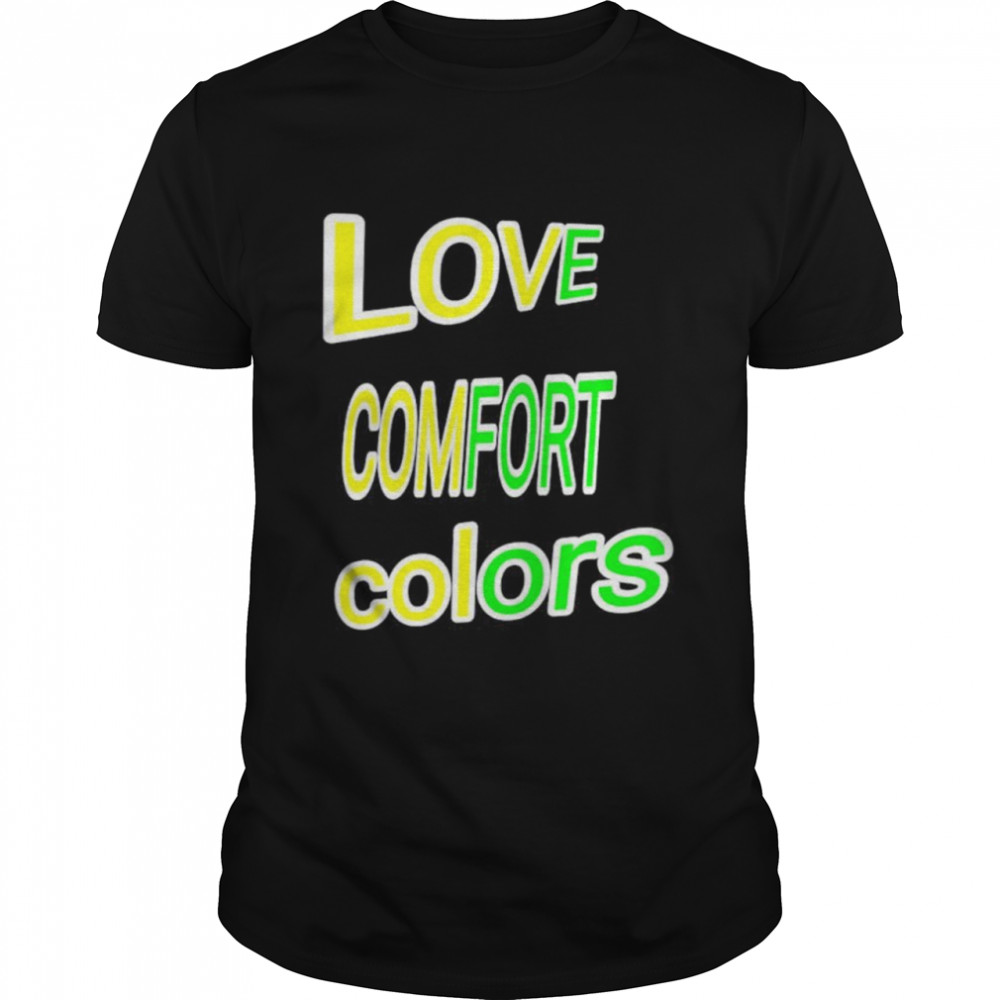 Love comfort colors shirt Classic Men's T-shirt