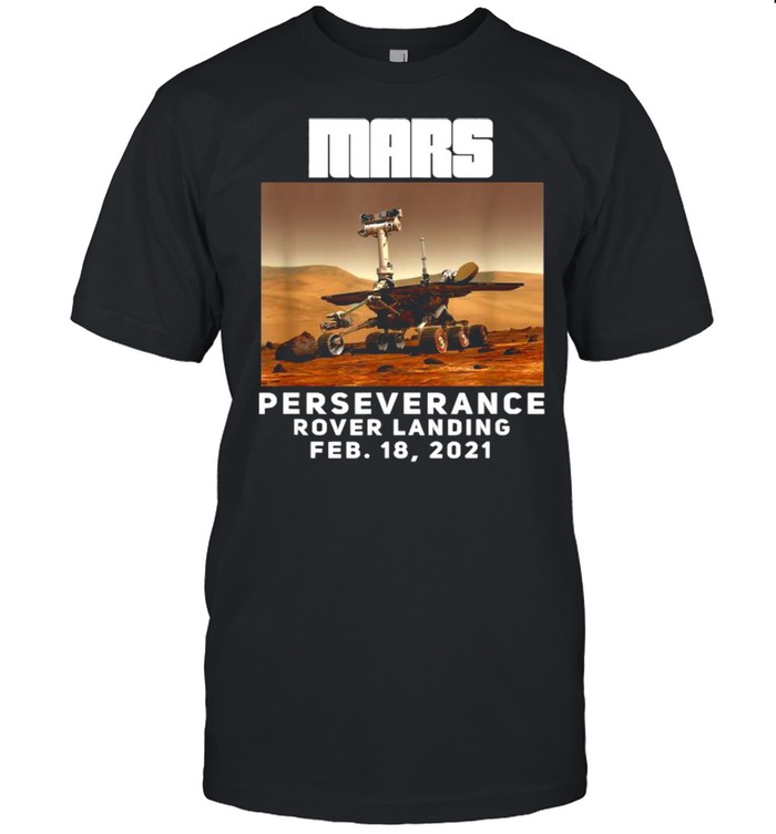 Mars Perseverance Rover Landing  Classic Men's T-shirt
