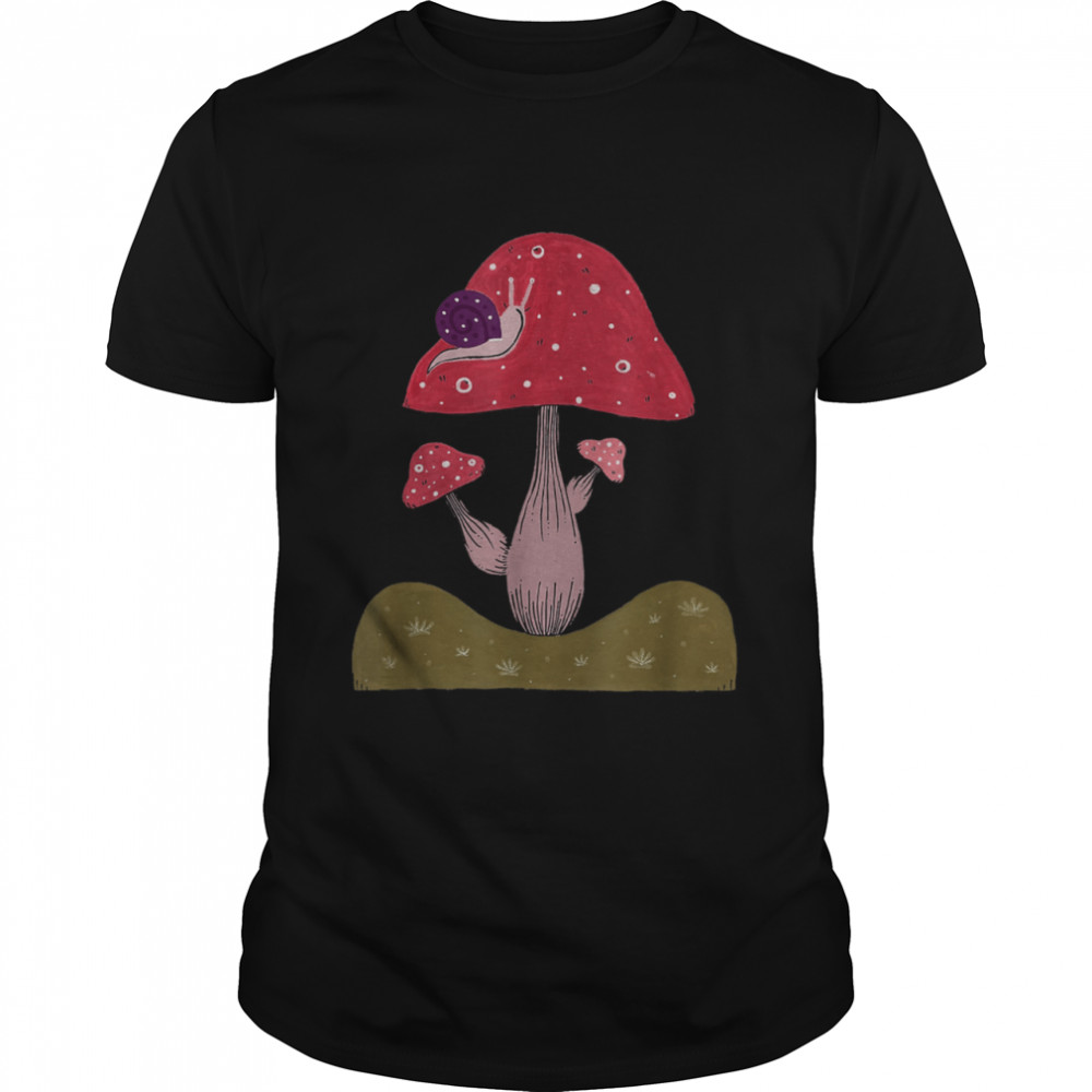 Mushroom Mycology Fungi Foraging Mushroom Whisperer shirt Classic Men's T-shirt