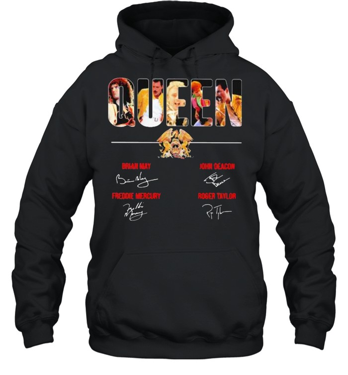 Queen Band Music Signature  Unisex Hoodie