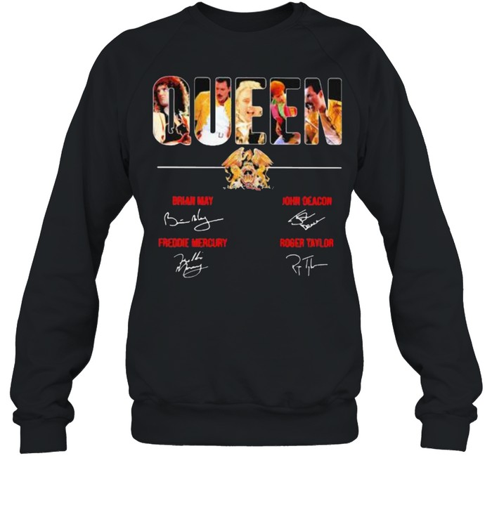 Queen Band Music Signature  Unisex Sweatshirt