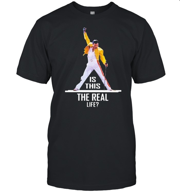 Queen Is This The Real Life  Classic Men's T-shirt