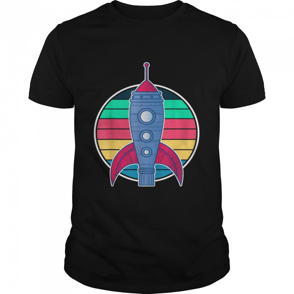 Rocket Space Travel Future Cosmonaut Retro Astronaut shirt Classic Men's T-shirt Rocket Space Travel Future Cosmonaut Retro Astronaut shirt Classic Men's T-shirt