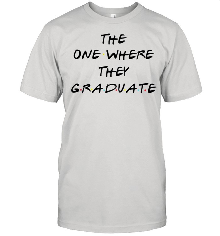 The one where they graduate shirt Classic Men's T-shirt