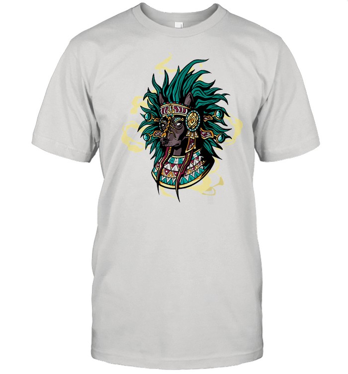 Aztec dog breed mystical native American shirt
