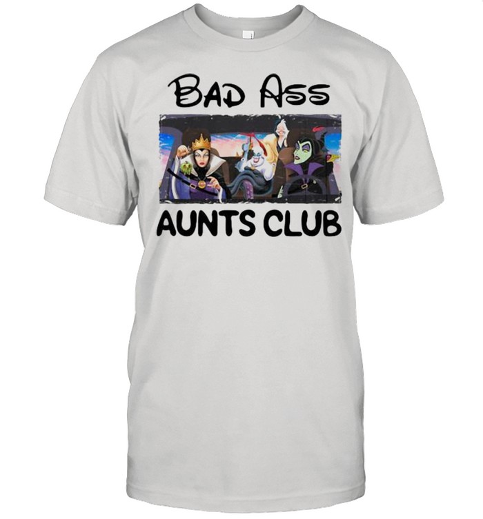 Bad Ass Aunts Clubs Villains Disney  Classic Men's T-shirt