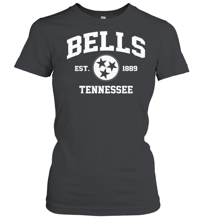 Bells Tennessee TN vintage state Athletic style shirt Classic Women's T-shirt
