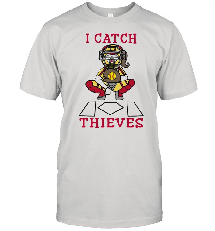 I Catch Thieves Softball  Classic Men's T-shirt