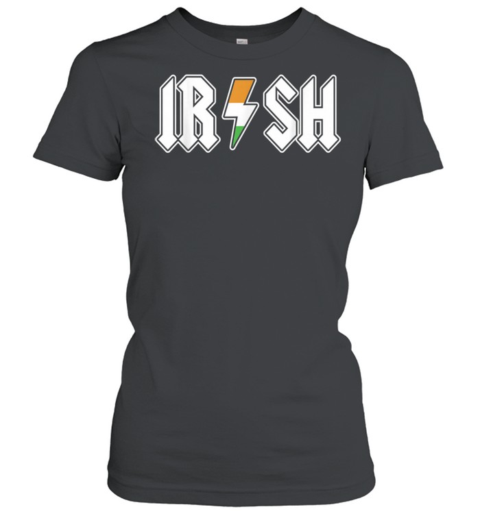 Irish Rock And Roll St Patrick’s Day Outfit Retro Music Band shirt Classic Women's T-shirt