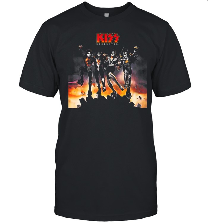 Kiss 1976 destroyer shirt Classic Men's T-shirt