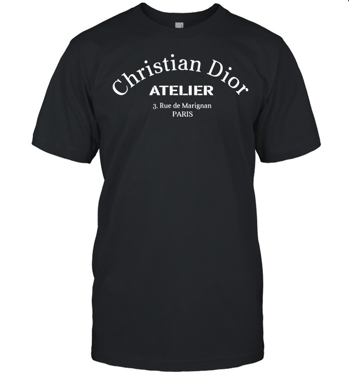 Christian dior atelier 3 rue de marignan paris shirt Classic Men's T-shirt