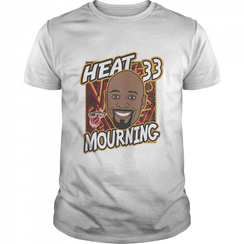 Miami Heat Alonzo Mourning King of the Court player shirt Classic Men's T-shirt