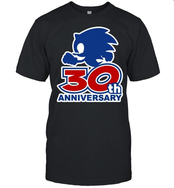 Sega Reveals Sonic 30th Anniversary Logo And New Merchandise  Classic Men's T-shirt