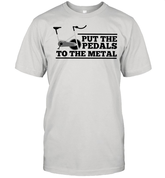 Spinning put the pedals to the metal shirt Classic Men's T-shirt