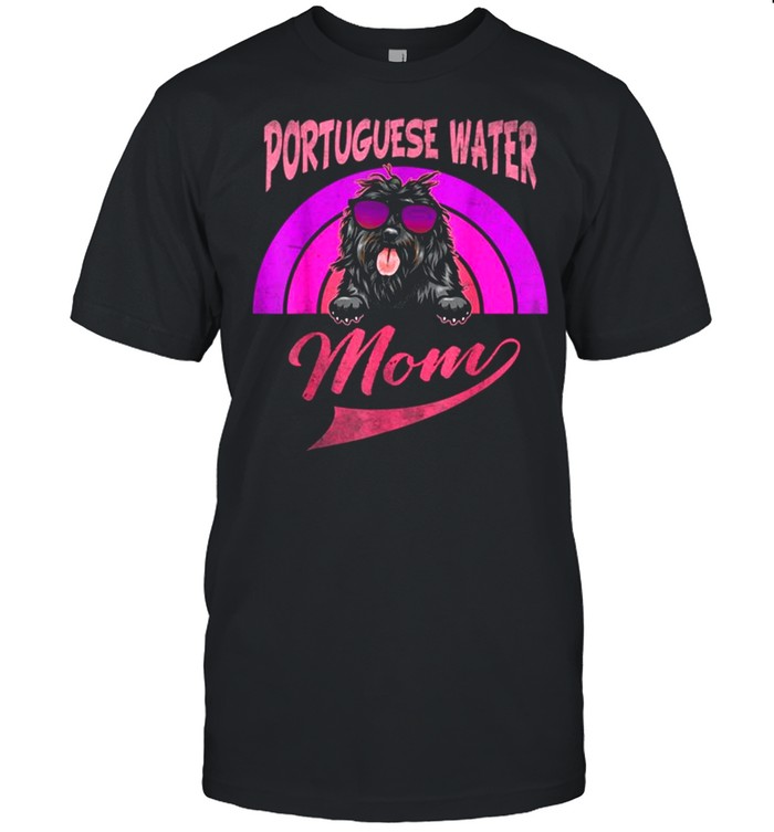 Vintage Portuguese Water Mom Mother’s Day  Classic Men's T-shirt