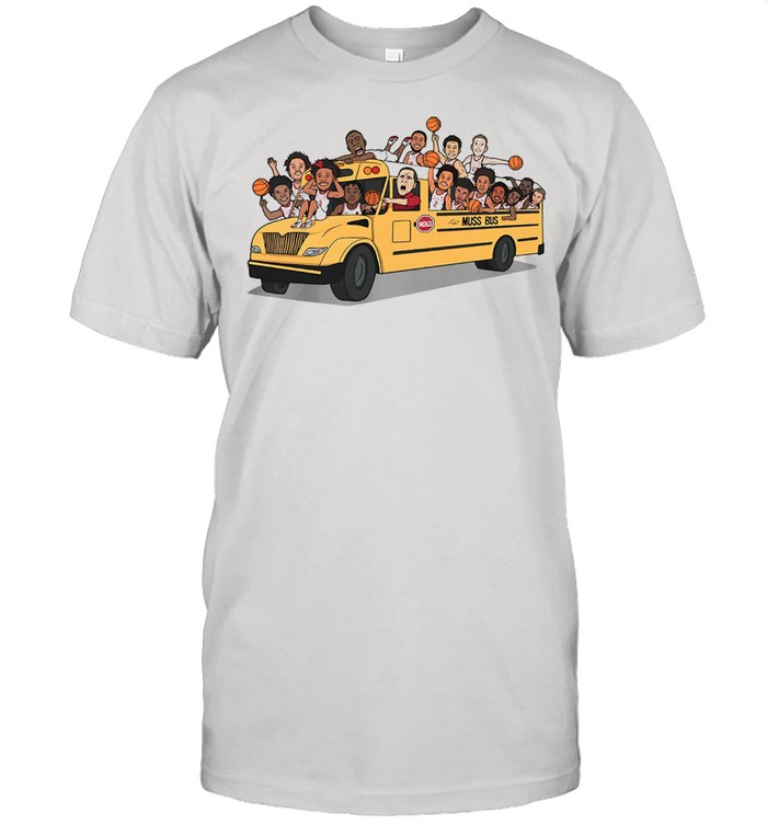 Arkansas Razorbacks Basketball Muss Bus shirt Classic Men's T-shirt