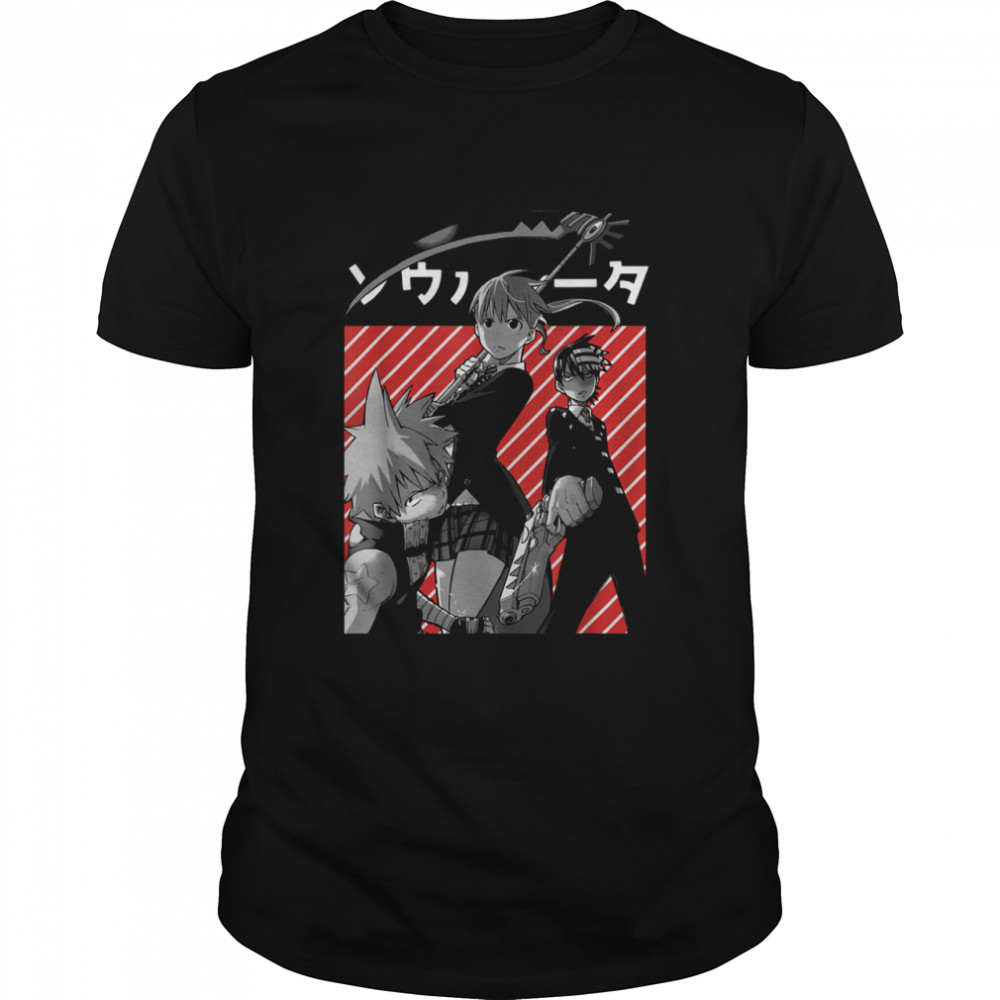 Graphic Eater Arts Soul Anime Vaporwave Distressed For shirt Classic Men's T-shirt