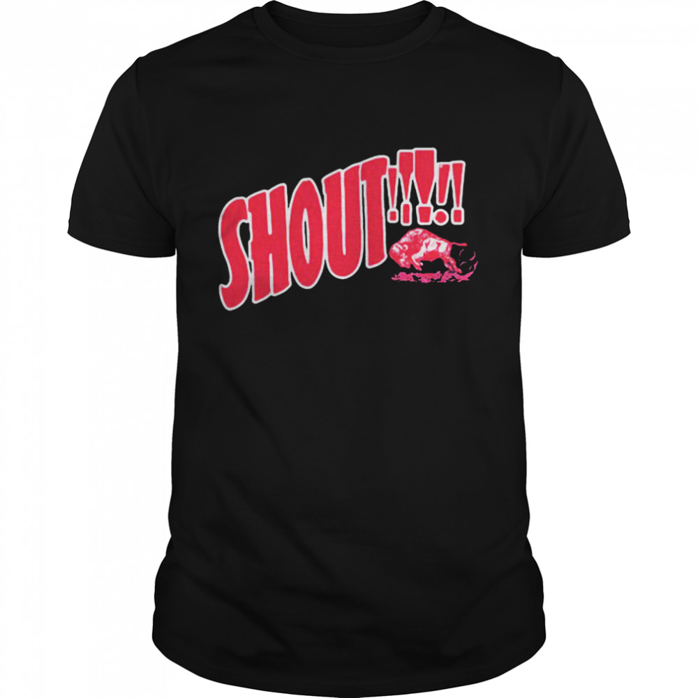 Shout Buffalo  Classic Men's T-shirt