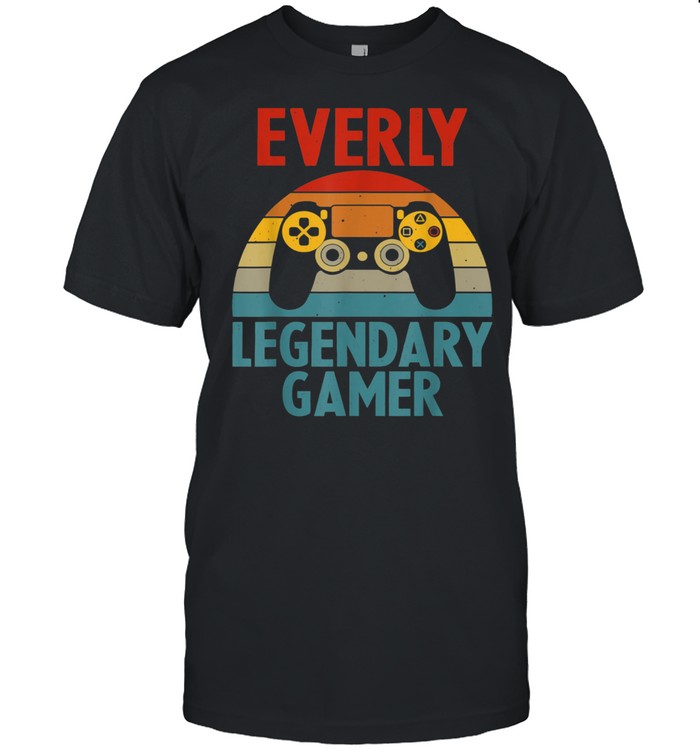 EVERLY Name Personalized Gaming Geek Birthday shirt Classic Men's T-shirt
