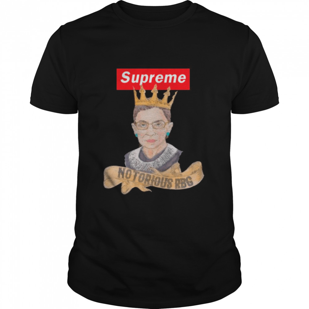 Supreme Notorious RBG shirt Classic Men's T-shirt