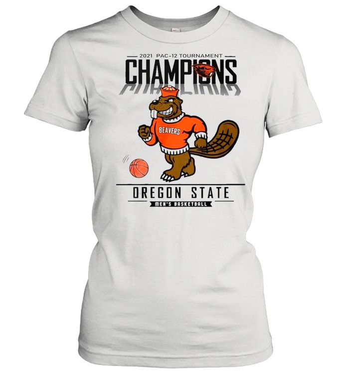 2021 PAC-12 Tournament Champions Of The Oregon State Beavers Men’s Basketball shirt Classic Women's T-shirt