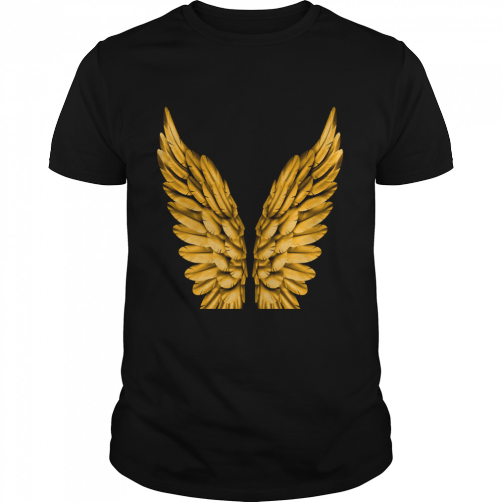 Angel Wings Freedom Guardian Angel  Classic Men's T-shirt