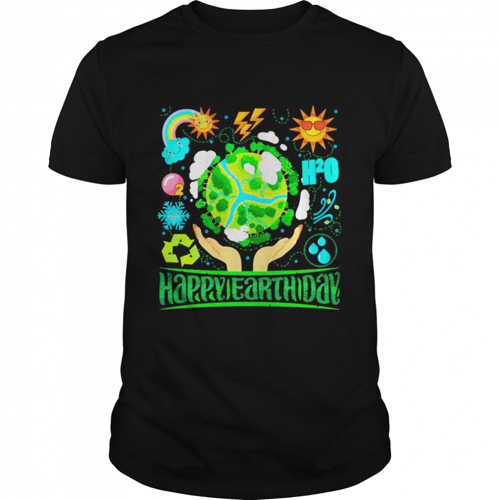 Happy Earth Day 2021 With Fresh Environment shirt Classic Men's T-shirt