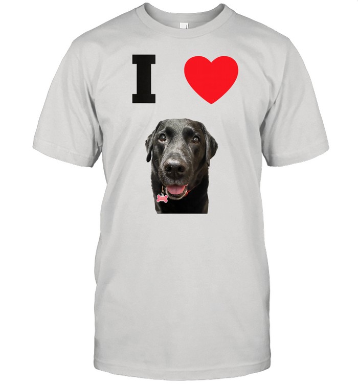 I Heart Lab Dog Puppy Shirt