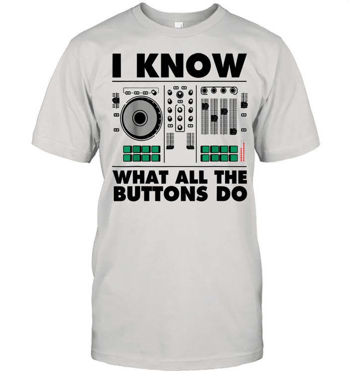 Music Engineer DJ Sound Technician Shirt